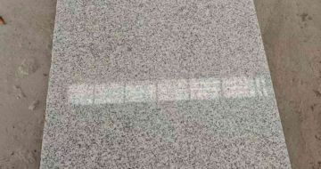 邢台芝麻白光面毛板