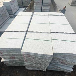 邢台芝麻白毛板，石材毛板