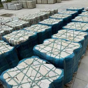 邢台黄金麻冰裂纹 碎拼