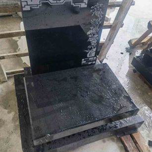 邢台花岗岩墓碑石 墓碑 套墓