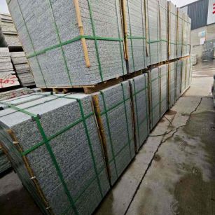 邢台芝麻白地铺版 石材地铺石